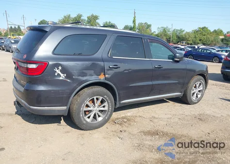 2016 Dodge Durango Limited from USA, damaged, VIN 1C4RDJDG3GC424659